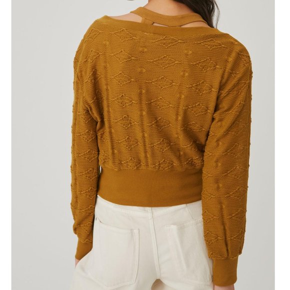 Anthropologie Knit  2-Piece Sweater & Tank Set Brown Small - Picture 3 of 13